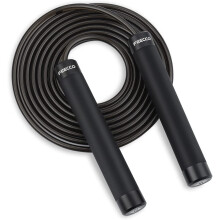 FEECCO weighted jump rope 1/2 lb steel rope with ball