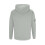 Men's Solid Hoodie with Zipper Pocket and Drawstring 4