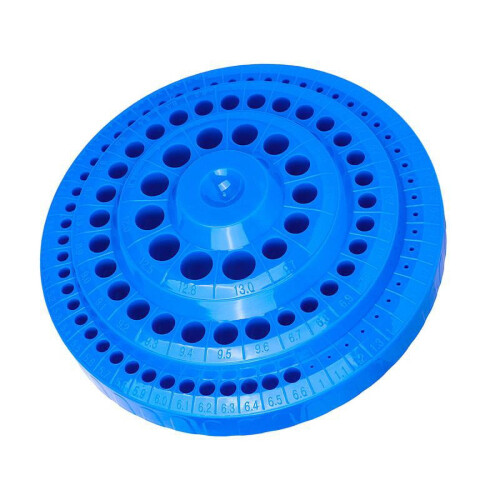 100-hullers roterende boreholder