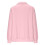 Felpa da donna rosa girocollo a maniche lunghe con mezza zip 5