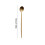 Coffee Stirring Spoon Gold Stainless Steel 1 Pc 3