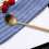 Coffee Stirring Spoon Gold Stainless Steel 1 Pc 5