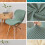 Housse de chaise papillon en polaire élastique 53 x 41 cm 7