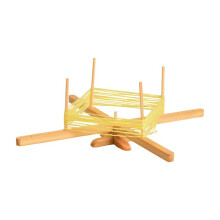 Wooden Yarn Winding Rack Household Wooden Handmade Wool Yarn Winding Rack Rotating Yarn Rack