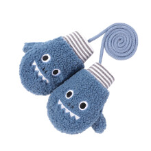 Toddler Soft Cartoon Gloves Kids Baby Boys Girls Winter Warm Knit Full Finger Mittens
