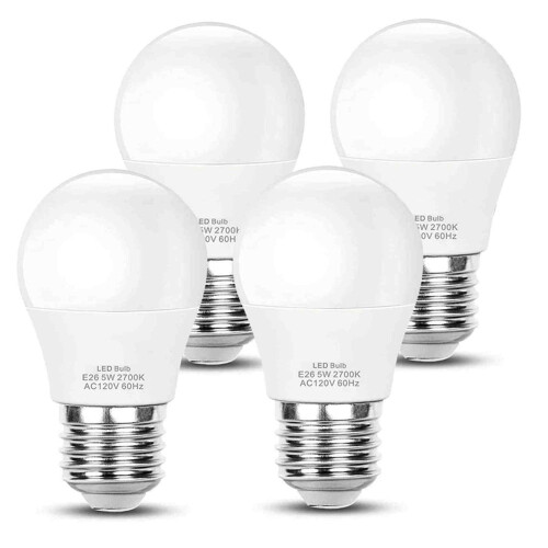 Λαμπτήρας LED 5W120V Λαμπτήρας οροφής ανεμιστήρα, ζεστό λευκό 2700K A15LED εξοικονόμησης