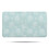 Tapete de banheiro floral antiderrapante em microfibra, 43 x 76 cm (17 x 30 polegadas) 1