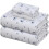 Cal King Flannel Sheet Set 4-Piece Deep Pocket 1