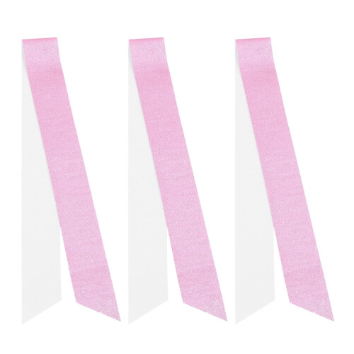 Glitter Sash tyhjä juhlatarvike 3 kpl 1