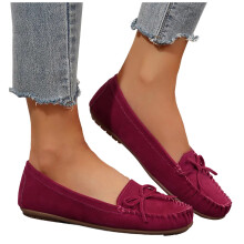 Sandali da donna, sandali piatti da donna, mocassini comodi da donna, mocassini casual a punta tonda, scarpe basse da guida, scarpe morbide da