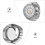 Ψηφιακό Ρολόι με Δαχτυλίδι Sterling Silver, Βολικό Ρολόι Miss2.50X2.00X2.00CM Ασημί 2