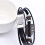 Δερμάτινο βραχιόλι κιθάρας από κράμα αλουμινίου, βραχιόλι με μουσικό θέμα, 4