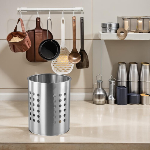 Køkkenstativ i rustfrit stål med ventileret design 1