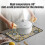 Σετ ταπήτων στεγνώματος πιάτων από πολυεστέρα ταχείας ξήρανσης – Απορροφητικό, 5