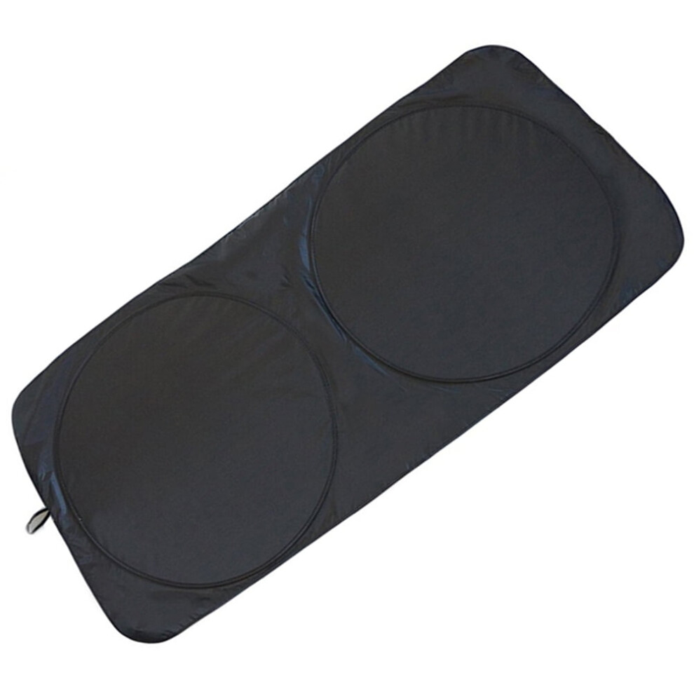 150 *70Cm Sun Shade For Car Window Front Windshield Sunshades Windows Protector Silver 9058772119315