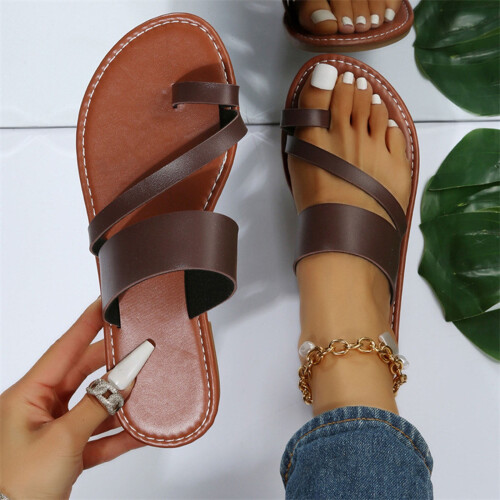 Γυναικεία Σανδάλια Itsun, Casual, Flat Σανδάλια, Ρετρό Σανδάλια και Παντόφλες σε Στυλ 2