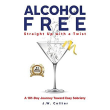 Alcohol book StraightUp With a Twist by J W Collier Hardcover Book