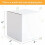 4x4x4" Cardboard Box Mailers 25 Pack White Cube Corrugated Small Shipping Boxes for Mailing 2