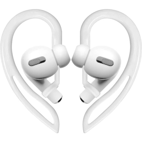 Ear Hook Compatible with AirPods Pro 3 2 1 Gen, Patented Multi-Dimensional Adjustable Ear Holder (White)