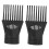 Hair Dryer Comb Attachment Black 2 Pack 5