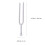 1Pcs Tuning Forks Fork Shape Clear Tone Home Use Practice Device 5