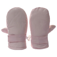 Roze thermische winterwanten voor kinderen, geïsoleerd en gevoerd.