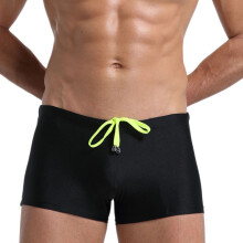 Men's Underwear Boxer Briefs Cotton Regular Long High Elasticity Drawstring Softness Mens Boxer Briefs Underwear