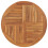 VidaXL vidaXL Solid Teak Wood Table Top Round 80cm Wooden Replacement Dining Tops 2
