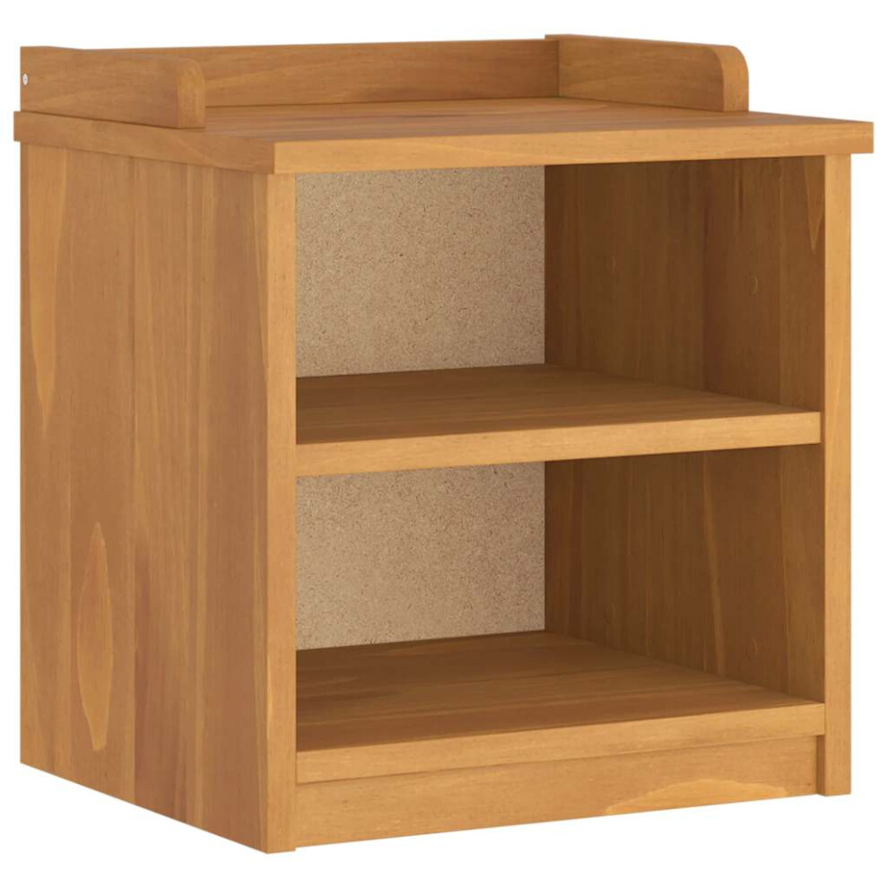 Vidaxl (Acacia) Hallway Bench "Sandnes" 45X40x50 Cm Solid Wood Pine Bench Hall Bench