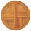 VidaXL vidaXL Solid Teak Wood Table Top Round 80cm Wooden Replacement Dining Tops 5