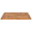 vidaXL Solid Teak Wood Table Top Square 80cm Wooden Replacement Dining Tops 3