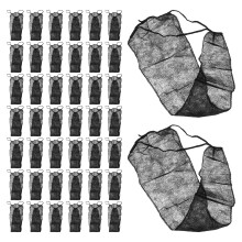 100Pz Mutandine Tanga Monouso Sauna in Tessuto Non Tessuto Nero