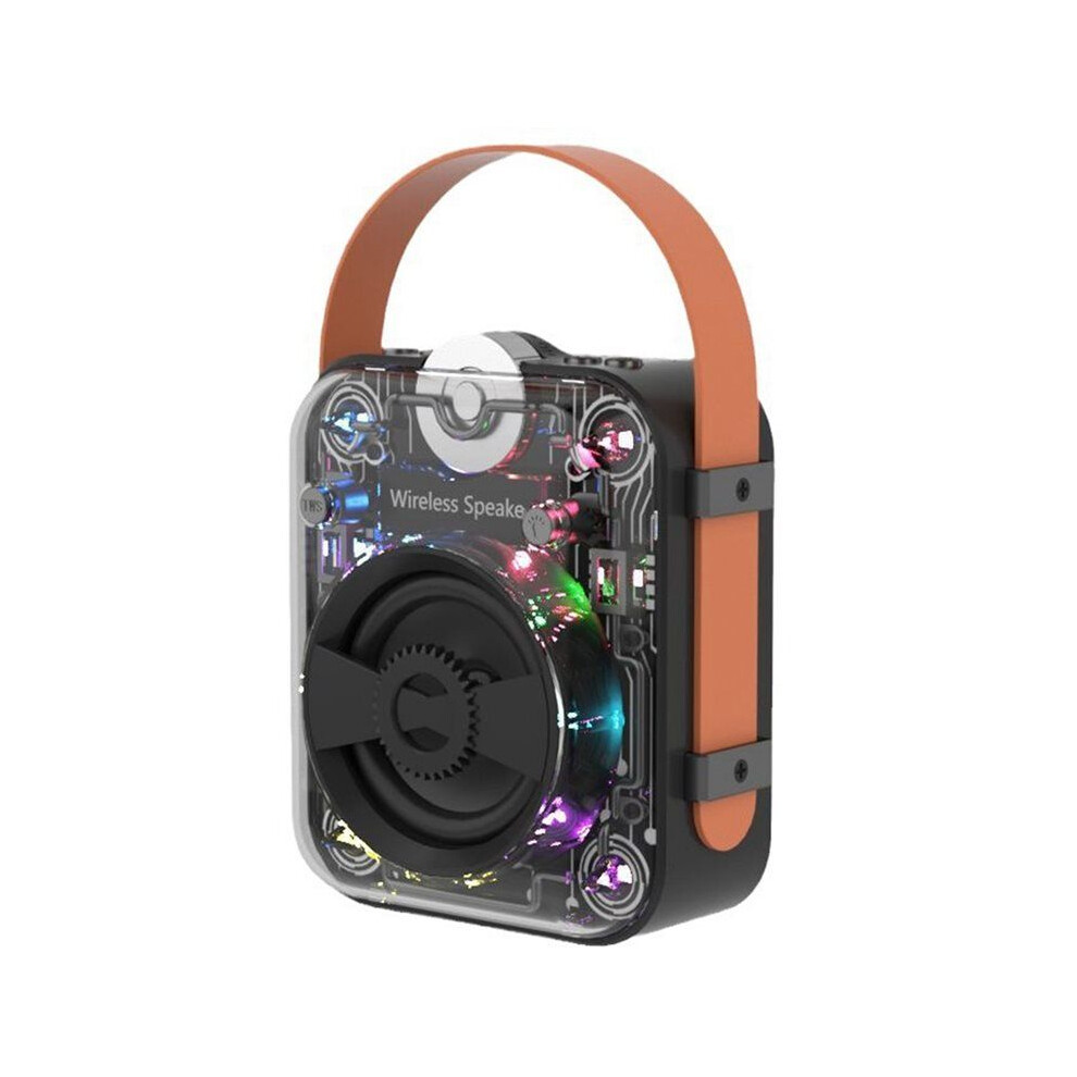 Wireless Speaker With Shocking Sound Quality Dazzling Effect Multiple Playback Modes Tws Soundbox Light 4712458319141