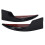 For - C-Class W206 AMG C200 C260 C43  Front Bumper Lip Angle Diffuser Splitter Spoiler Diffuser Black 1