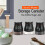 3Pcs Kitchen Storage Canisters Tea Coffee Sugar UK 4