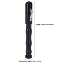 Black Aluminum Alloy TIG Welding Pen 1.0-3.2mm Non-Slip Handle