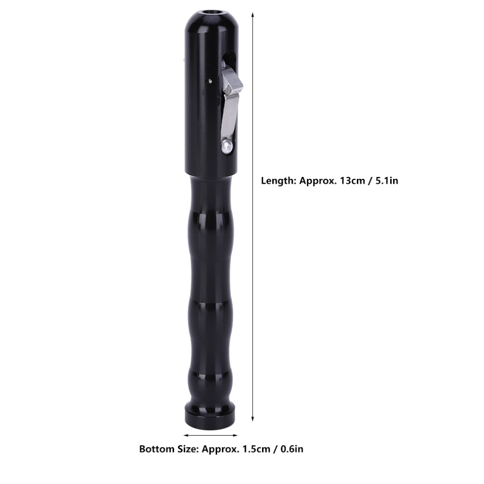 Black Aluminum Alloy Tig Welding Pen 1.0-3.2Mm Non-Slip Handle 9361392505933