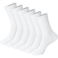 Hanes Unisex Plain Socks Crew and Ankle 6-Packs