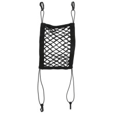 Vehicle Space Divider Mesh Net, Pet Safety Net For Cars Stretchable Hooks Oxford Mesh Air Permeability Double Layer Design For Car Storage And Privacy