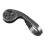 Front Bike Computer Mount Bracket for 22.2-31.8mm Handlebars Black 3