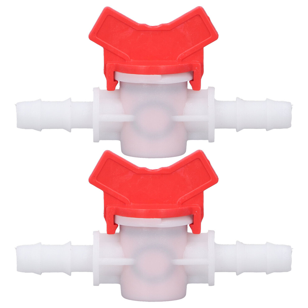 Drip Irrigation Valve With Adjustable Handle, In-Line Ball Valve Featuring Hose Barb And Shut-Off Switch For Water Flow Control, Barbed Ball Valve 9365509990322