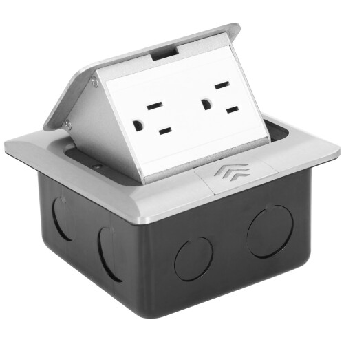 Θύρες φόρτισης USB, αναδυόμενη πρίζα δαπέδου, αδιάβροχη ηλεκτρική πρίζα, κράμα 2