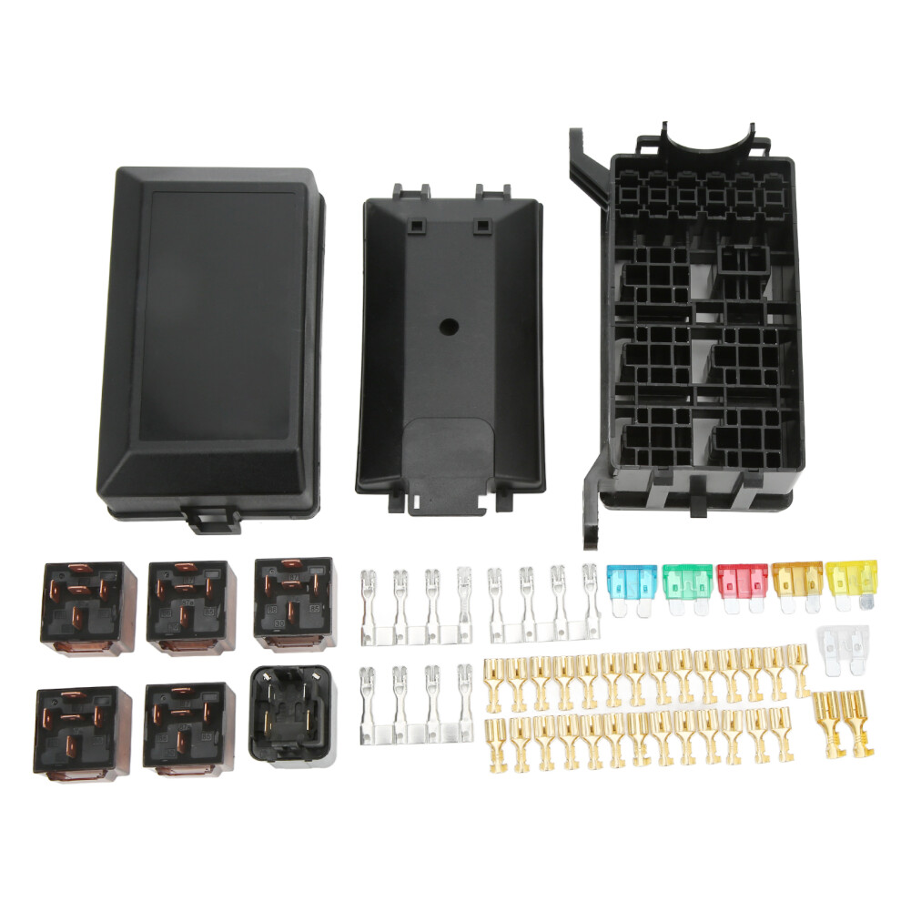 6Slot Relay Fuse Box For Vehicles, Transmission Stability Enhanced Through Precision Engineering, Stable Insulation And High Temperature Resistant 9071309408645