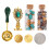 4Conjuntos Kit Completo Cera Natal Para Decoração E Papelaria 1