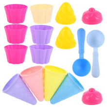 6Zest Kolorowe Plastikowe Zabawki Lodowe Rożki Do Zabawy Na Plaży