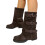 Damen-Ankle-Boots, warm, lässig, Winter, mittelhoch 4