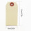 Συσκευασία 100 κενών ετικετών βαρέως τύπου (2,36x4,72"), μεταλλικό σύρμα, συμβατή με 6