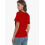 Γυναικεία Casual T-shirts Dolman με κοντομάνικα πουκάμισα, τοπ με βολάν και φαρδιά 4