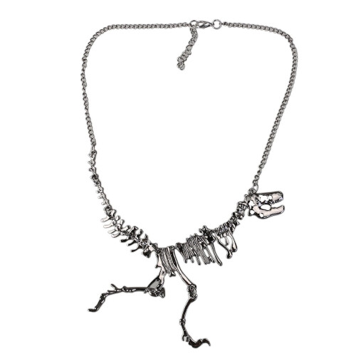 Κολιέ Δεινόσαυρος Gothic Punk Alloy Ρυθμιζόμενο 7,5 ίντσες 2