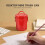 Metal Desktop Trash Can Vintage Red Barrel 1 Count 6